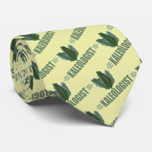 Humourous I Love Kale Tie