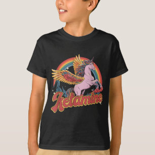 Humourous Ketamine Horse Emergency Funny Mental He T-Shirt
