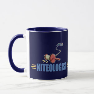 Humourous Kite Flying Mug