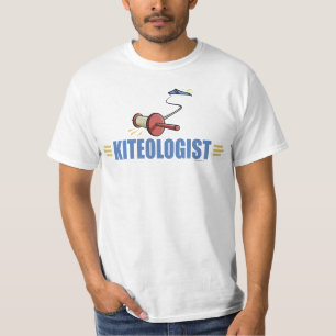 Humourous Kite Flying T-Shirt