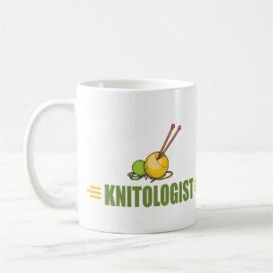Humourous Knitting Coffee Mug