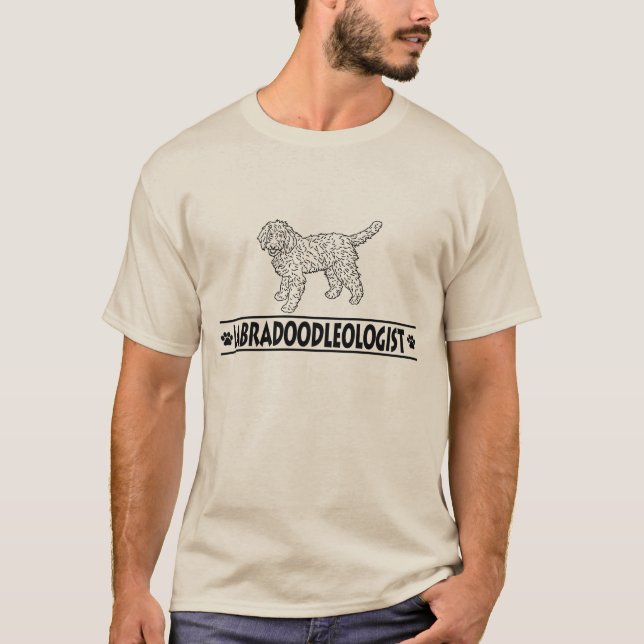 Humourous Labradoodle T-Shirt (Front)