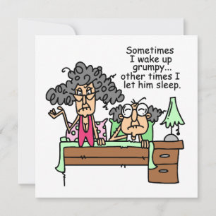 Humourous Let Grumpy Sleep