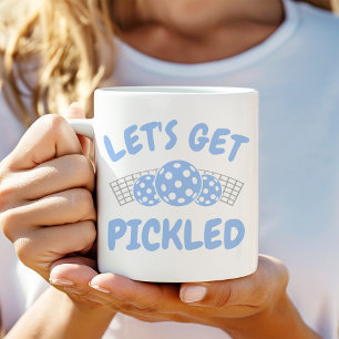 Humourous Let's Get Pickled Coffee Mug