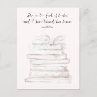 Humourous Little Women Book Lover Quote 