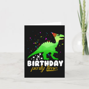 Humourous Loveable Dinosaur Of Amusing Birthdays Card