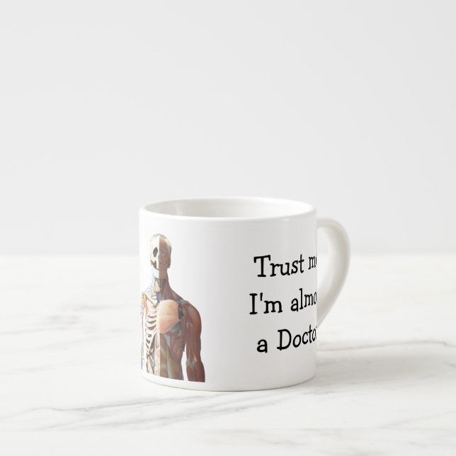 Humourous Medical Design Mug (Front Right)