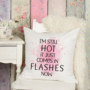 Humourous Menopause Pillow for Her