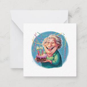 Humourous Nana Birthday Party Card