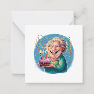 Humourous Nana Birthday Party Card