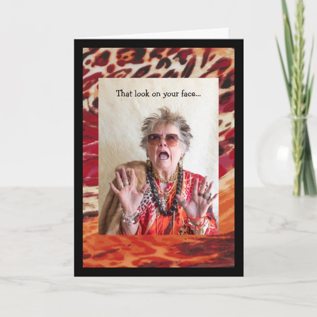 Humourous NO Pickleball Today Card (Front)