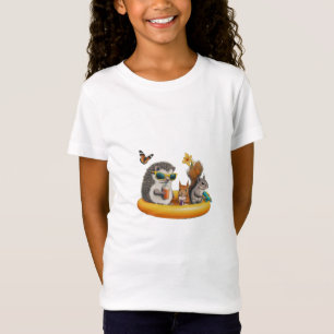 humourous picture of a group of animals T-Shirt