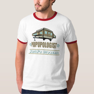 Humourous Pop Up Camper T-Shirt