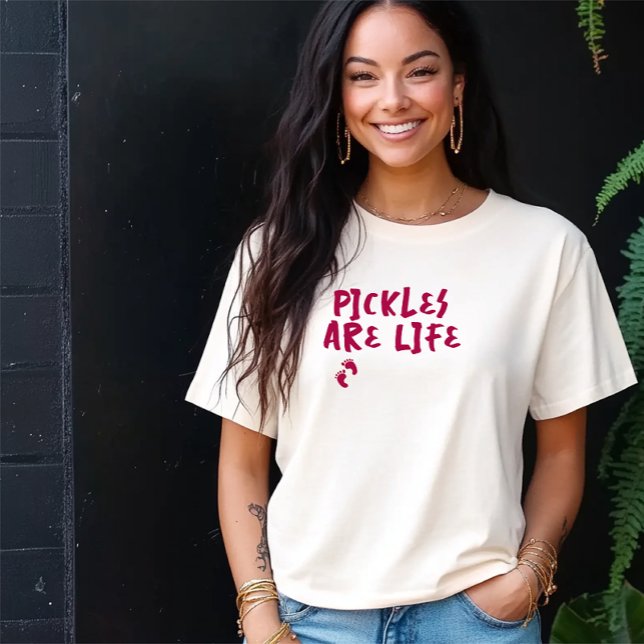 Humourous pregnancy fingerprint burgundy T-Shirt Tri-Blend Shirt (Creator Uploaded)