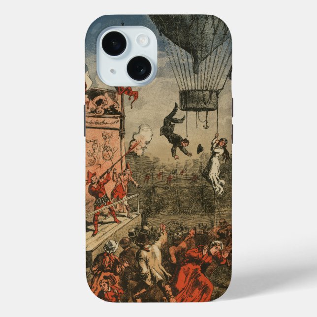 Humourous Print Of A Theatrical Performer Case-Mate iPhone Case (Back)