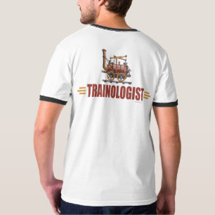 Humourous Railroad Train T-Shirt