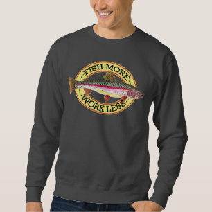 Humourous Rainbow Trout Sweatshirt