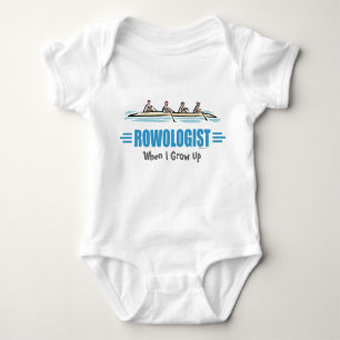 Humourous Rowing Baby Bodysuit