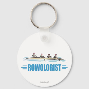 Humourous Rowing Key Ring