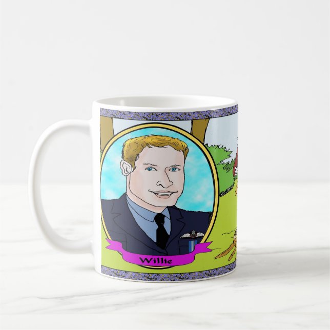 Humourous Royal Wedding Coffee Mug (Left)