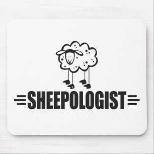 Humourous Sheep Mouse Pad