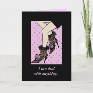 Humourous Shoe Lover Card