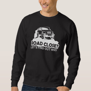 Humourous Station Wagon Truck Racing Vehicle Motor Sweatshirt