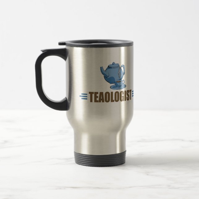 Humourous Tea Travel Mug (Left)