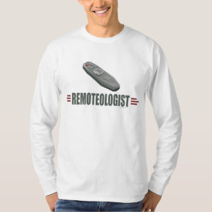Humourous Television Remote Control T-Shirt