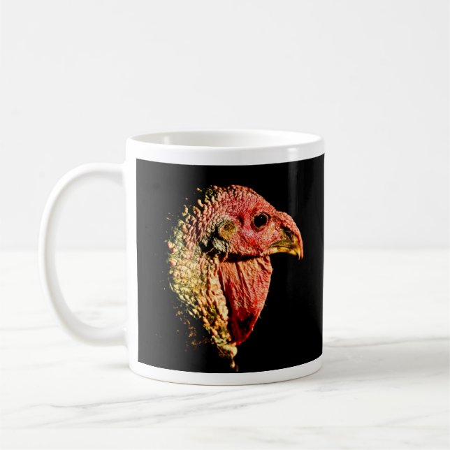 Humourous Thanksgiving mug (Left)