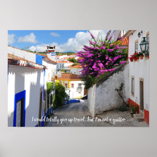 Humourous travel quotes- Portugal Poster (Front)