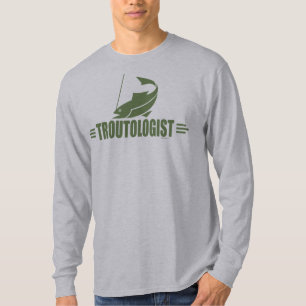 Humourous Trout Fishing T-Shirt