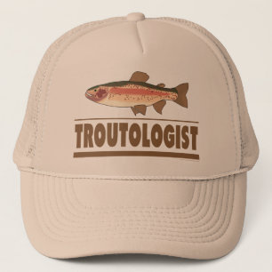 Humourous Trout Trucker Hat