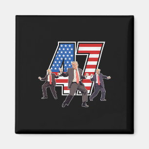 Humourous Trump Funny Victory Dance Trump Dancing  Magnet
