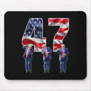 Humourous Trump Funny Victory Dance Trump Dancing  Mouse Pad