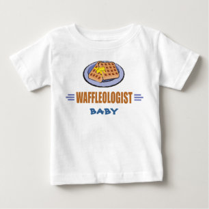 Humourous Waffle Chef Baby T-Shirt
