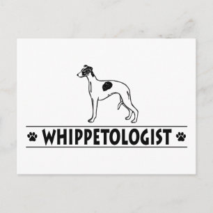 Humourous Whippet Postcard