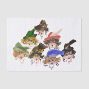 Humourous Women Tissue Paper