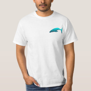 Hump Back Whale – Blue T-Shirt