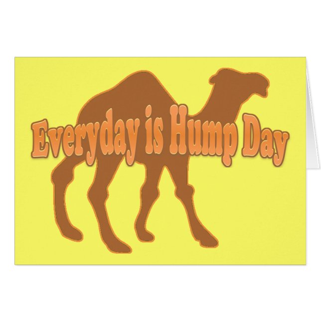 Hump Day Camel (Front Horizontal)