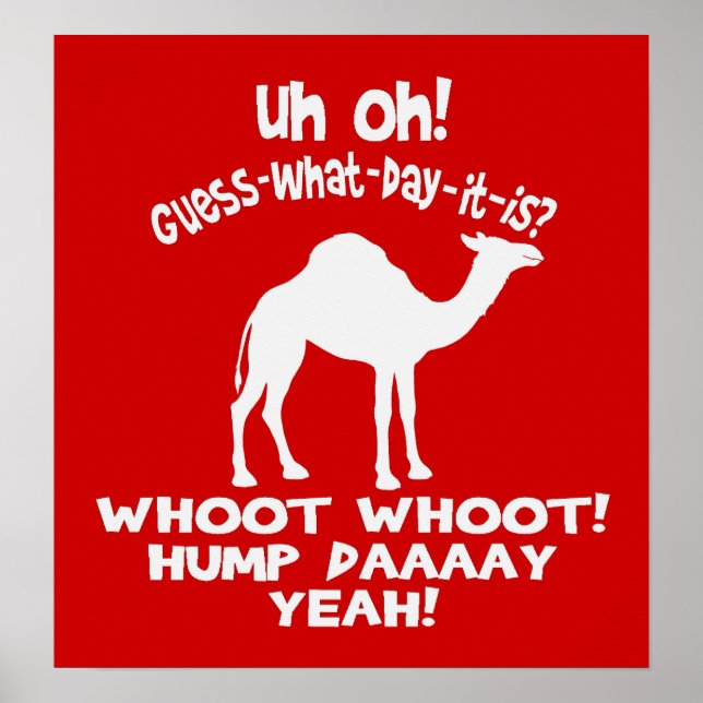 Hump Day Camel Poster (Front)