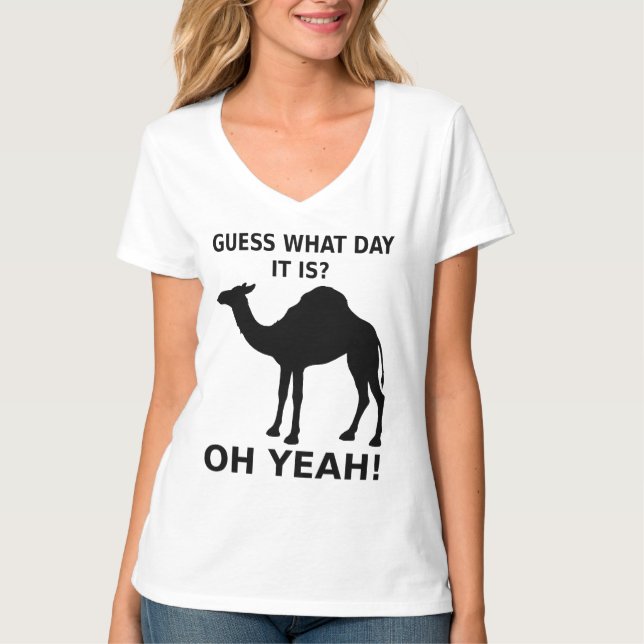 Hump Day Camel T-shirt (Front)
