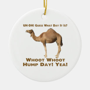Hump Day Ceramic Tree Decoration
