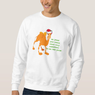 Hump Day Christmas Camel Sweatshirt