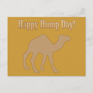 Hump day ! Happy Hump Day ! Postcard