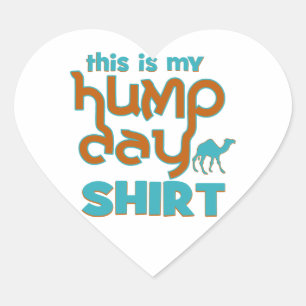 Hump Day Heart Sticker