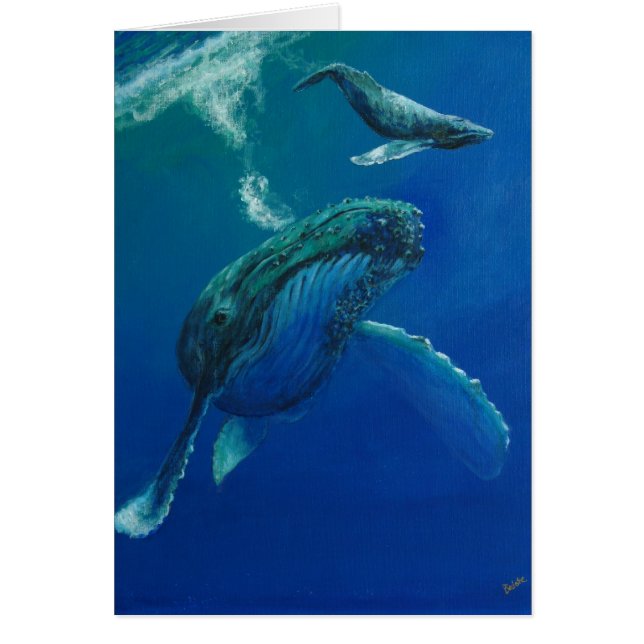 Humpback and Calf (Front)
