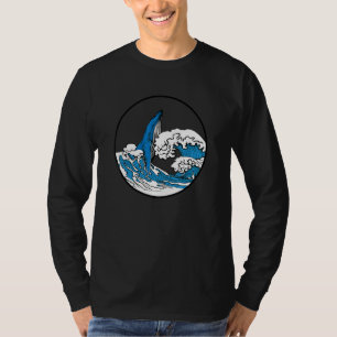 Humpback Blue Whale Ocean Wave Nature Sea Marine A T-Shirt