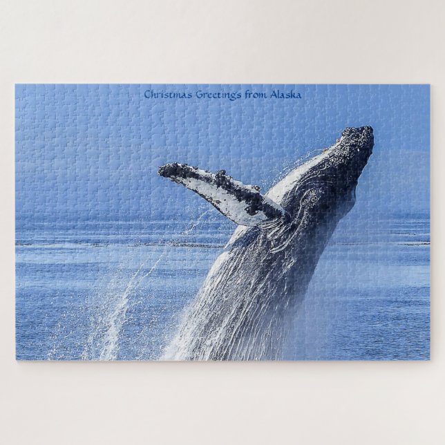 Humpback Whale Alaska Jigsaw Puzzle (Horizontal)