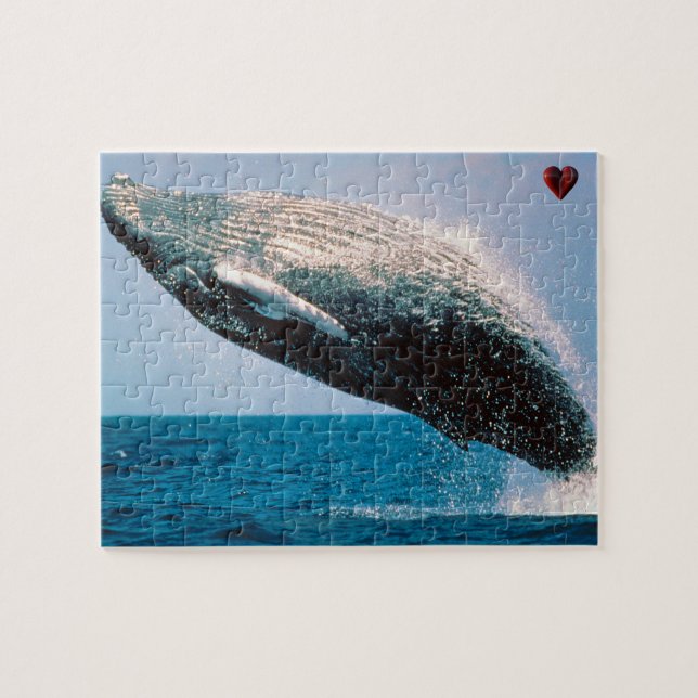 Humpback Whale Alaska Jigsaw Puzzle (Horizontal)